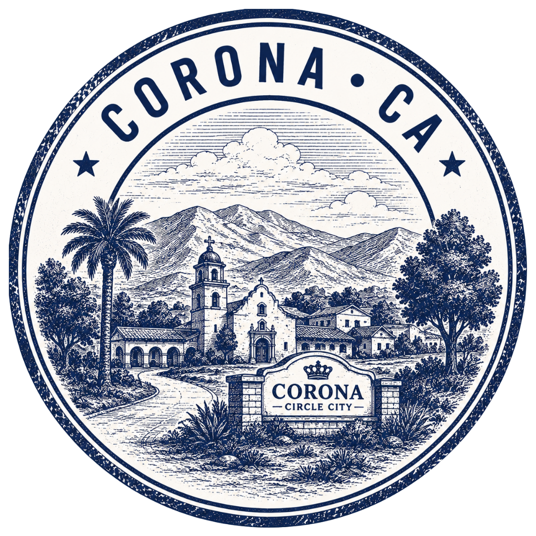 Corona stamp